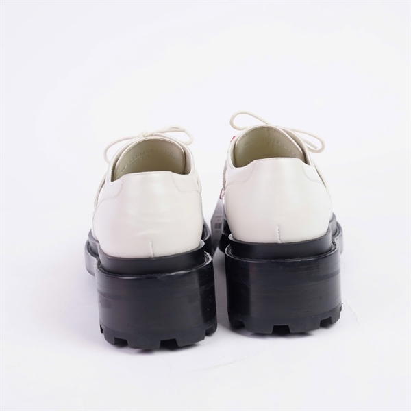 Giày Hermes trắng cao 6p sz38 KG+