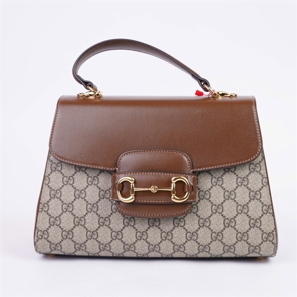 Túi GG 1955 Handle xám 2strap (H039038872) sz29 (HT) +