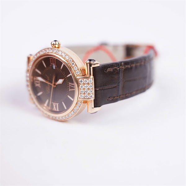 Đồng hồ Chopard nâu kim zin (1781680) sz30 KG+