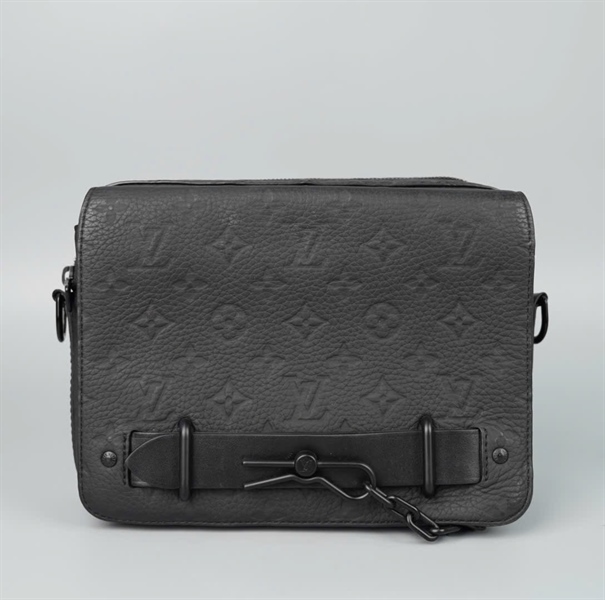 Túi LV Steamer hoa đen sz23 KG+