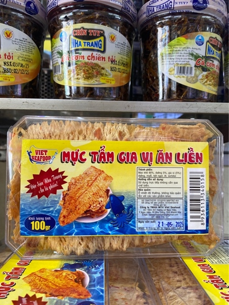 MỰC TẨM GIA VỊ 100GR
