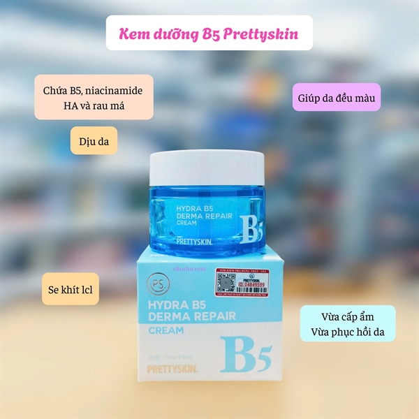 Kem dưỡng B5 Prettyskin - Full VAT