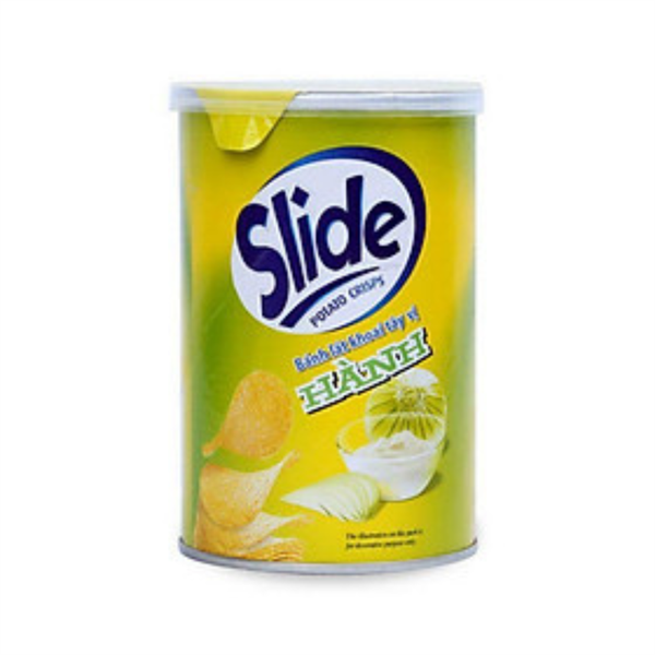 SLIDE CREAM & ONION (65GR X 28 LON)