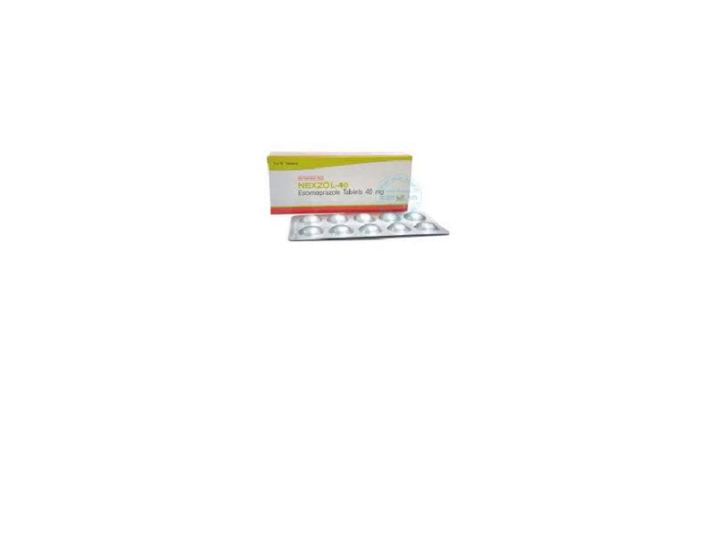 Nexzol-40 (Esomeprazole 40mg) (Hộp 3 vỉ x 10 viên) - Windlas/India