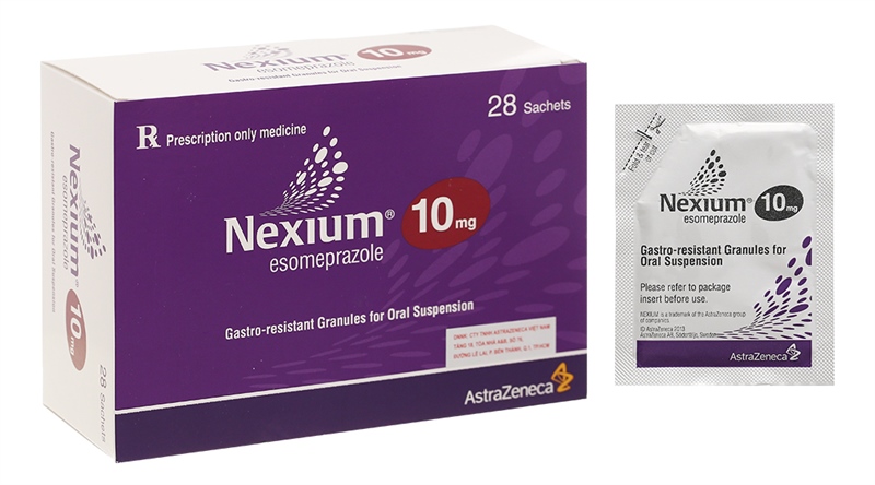 Nexium 10mg (Hộp 28gói) - Astrazeneca/Sweden