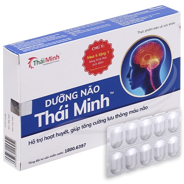 Dưỡng não Thái Minh (H*2vỉ*10viên) - Thái Minh