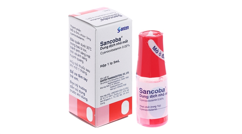 Nhỏ mắt sancoba 5ml - Nhật