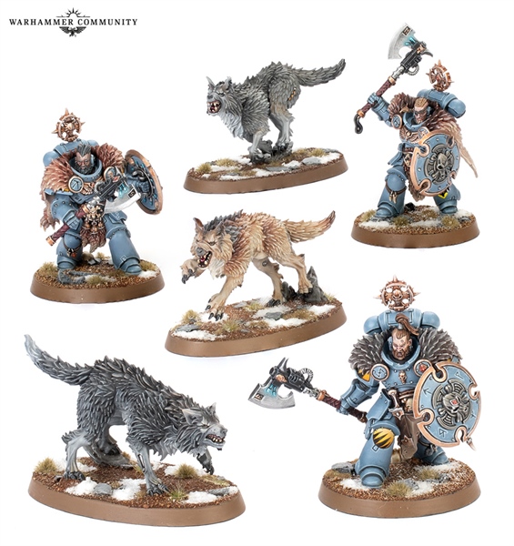 SPACE WOLVES: WOLF GUARD HEADTAKERS