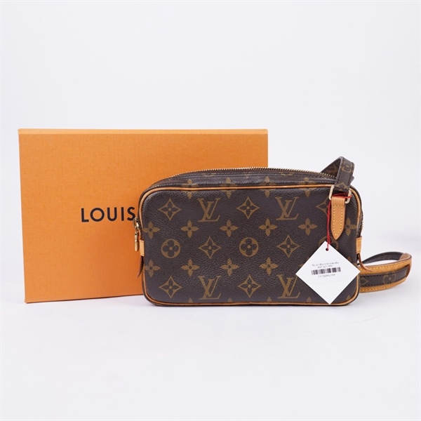 Túi LV đeo chéo hoa nâu sz21 (LT) KG+