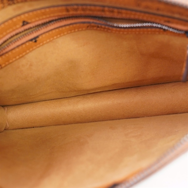 Túi MCM Clutch nâu sz30 (TH) KG+