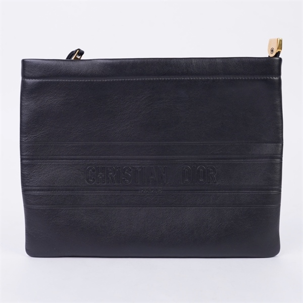 Túi Dior Clutch đen (19-MA-1200) sz28 (TH) KG+