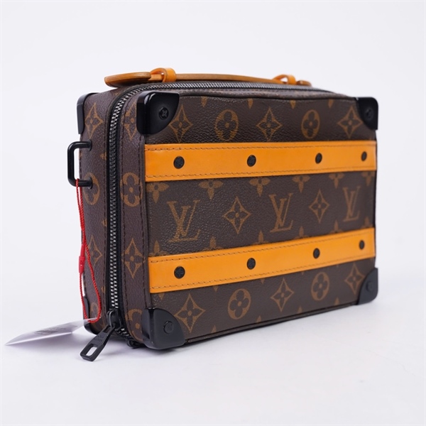 Túi LV Soft Trunk hoa nâu sọc cam sz21 (TH) KG+