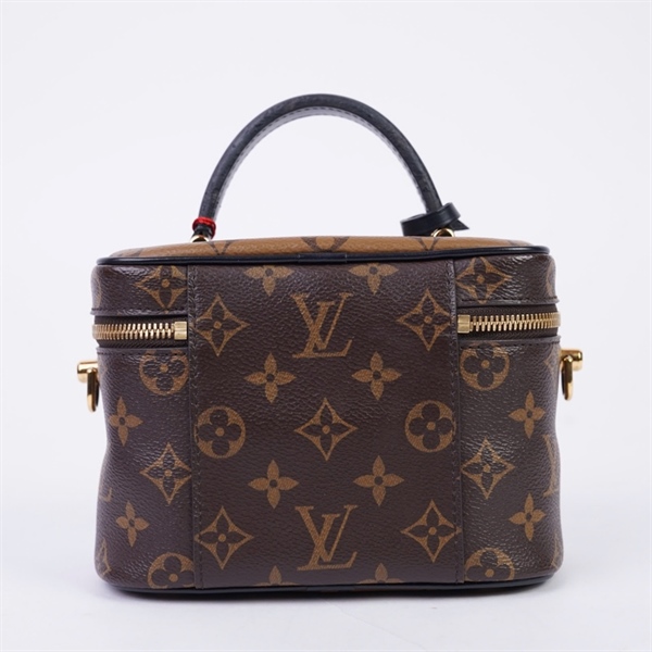 Túi LV Vanity hoa nâu kèm ổ+ 2 chìa (PL0250) sz19 (TH) KG+