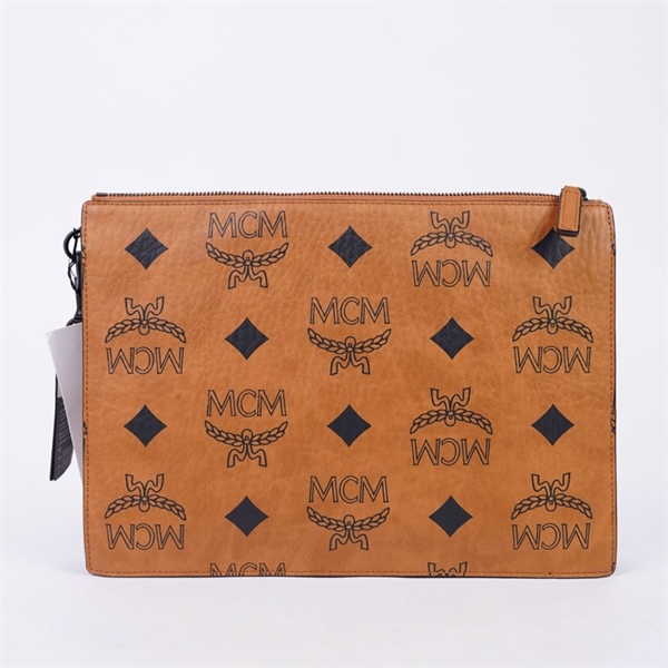 Túi MCM Clutch nâu sz30 (TH) KG+