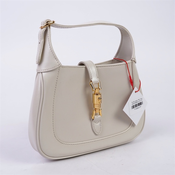 Túi GG Jackie 1961 trắng (G033160906) sz19 (TH) KG+