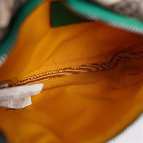 Túi GG Bumbag xám in hình quả banh (502095-213317) sz14 (miệng túi 26cm) (TH) KG+