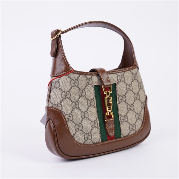 Túi GG Jackie 1961 xám (B033381966) sz18 (TH) KG+