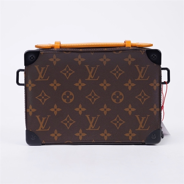 Túi LV Soft Trunk hoa nâu sọc cam sz21 (TH) KG+