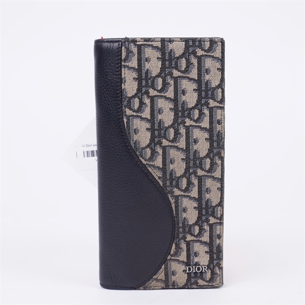Ví Dior xám gập 2 (TH) KG+