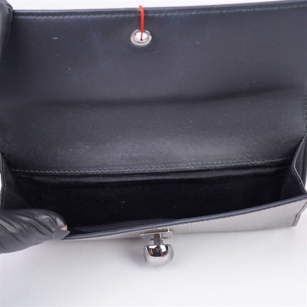 Ví Alexander Mcqueen bạc sz18 (TH) KG+