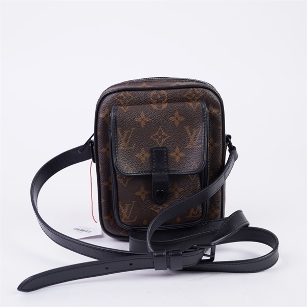 Túi LV đeo chéo hoa nâu sz14 (TH) KG+