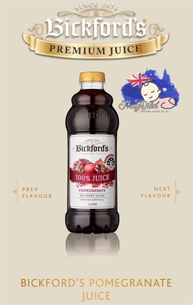 Nước Ép Lựu Bickford's Úc 1L