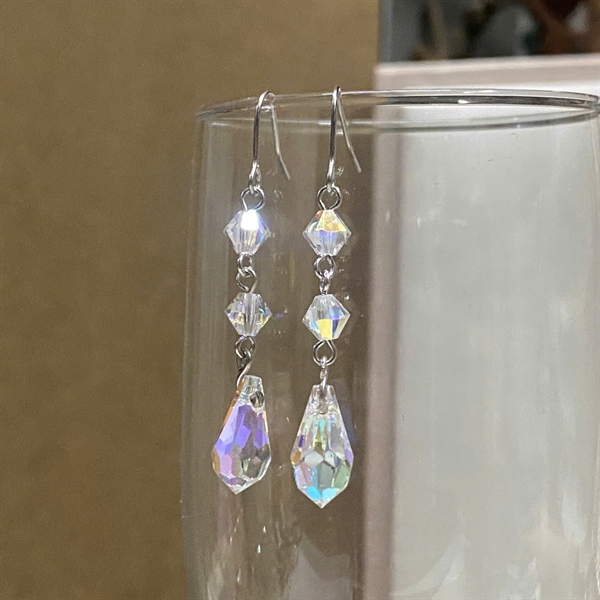 Hoa tai pha lê 5000M6,5 mix 5328M5