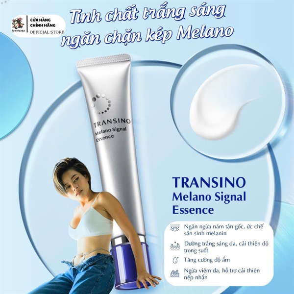Tinh chất trắng sáng ngăn chặn kép Melano Transino 30g