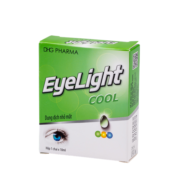 Thuốc nhỏ mắt Eyelight Cool 10ml (Nhỏ mắt) - Hậu Giang