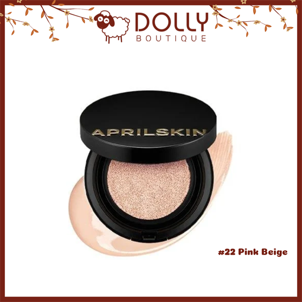 Phấn Nước Aprilskin Magic Snow Cushion Black SPF50+ PA+++ – Tone 22 (15g)