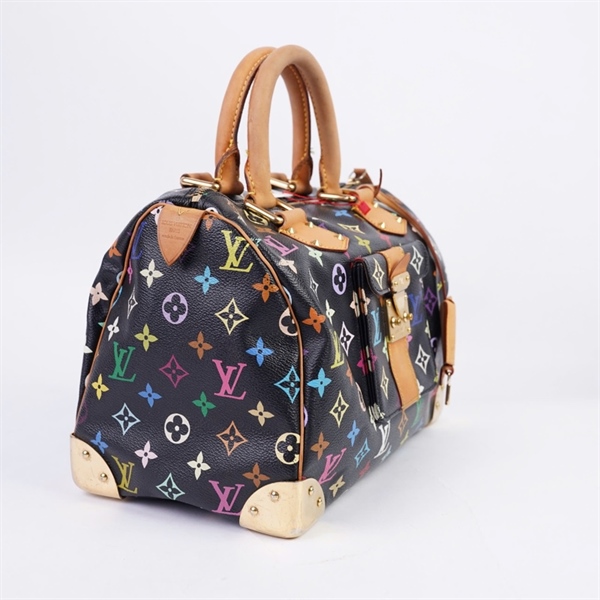 Túi LV Speedy Murakami Multicolor đen (kèm 1 chìa) sz30 (HC) +