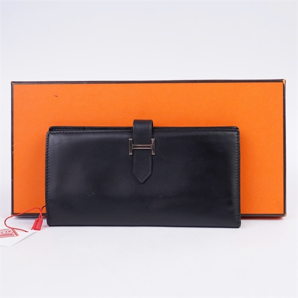 Ví Hermes đen (HN) KG+