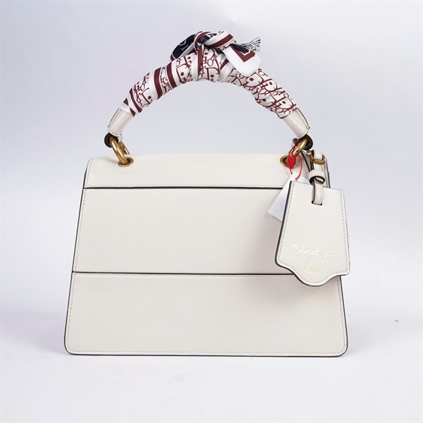 Túi GG con ong trắng (G028664807) sz25 (HN) KG+