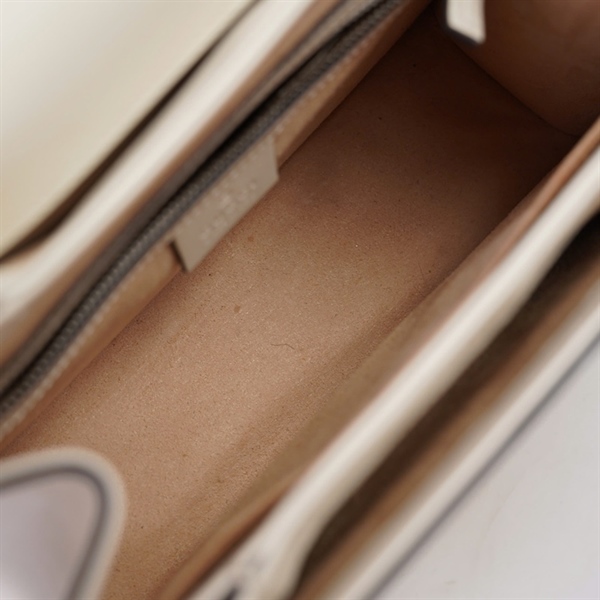 Túi GG con ong trắng (G028664807) sz25 (HN) KG+