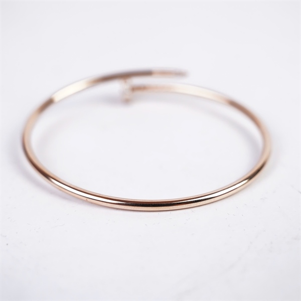 Vòng tay Cartier đinh đính kim vàng hồng (338BUC) sz17 KG+