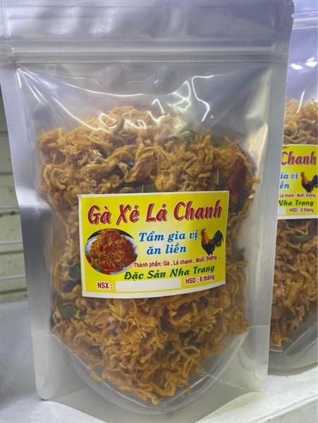 GÀ XÉ LÁ CHANH 250GR