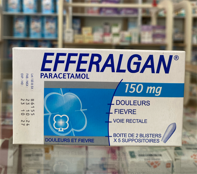 Efferalgan 150mg suppo