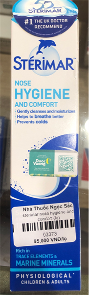 STERIMAX NOSE HYGIENE&COMFORT 50ML-UNITED KINGDOM