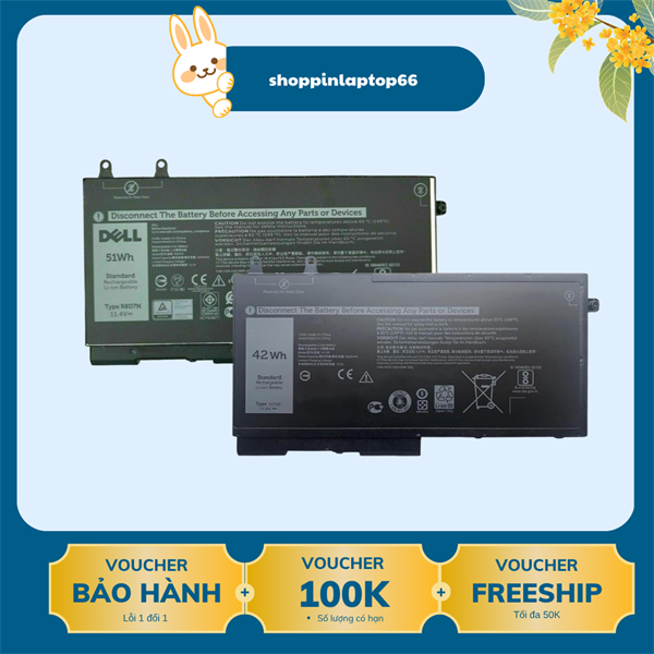 Pin Laptop Dell Precision 3540 3550 Type 1V1XF R8D7N (pin thay cell)