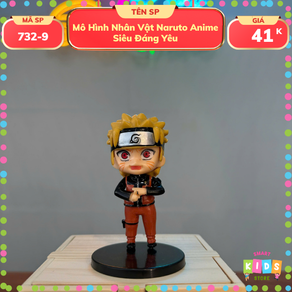 Mô Hình Nhân Vật Naruto Anime Siêu Đáng Yêu