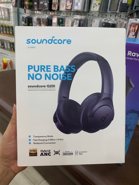 Tai nghe Bluetooth chụp tai ANKER Q20i A3004