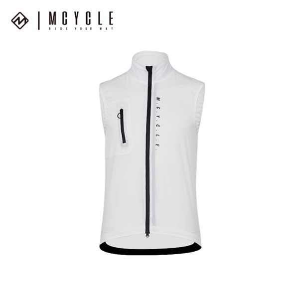 Áo gió Unisex MY176 Ghile chính hãng Mcycle - White