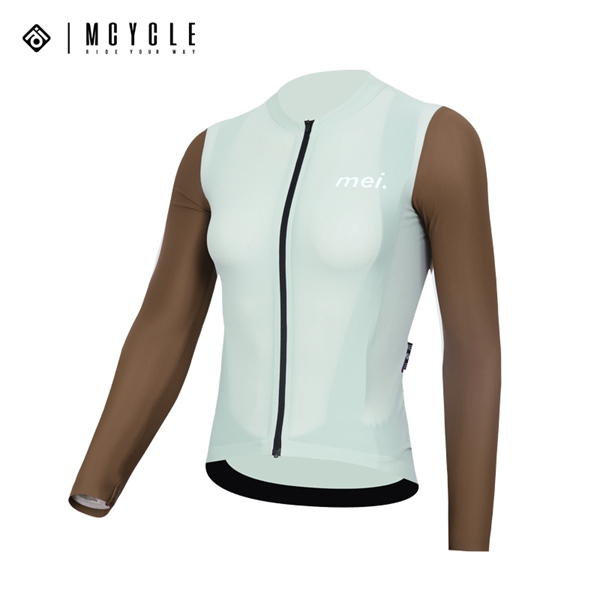 ÁO DÀI TAY MY249W -Salty blue-Coffee - Nữ CHÍNH HÃNG MCYCLE