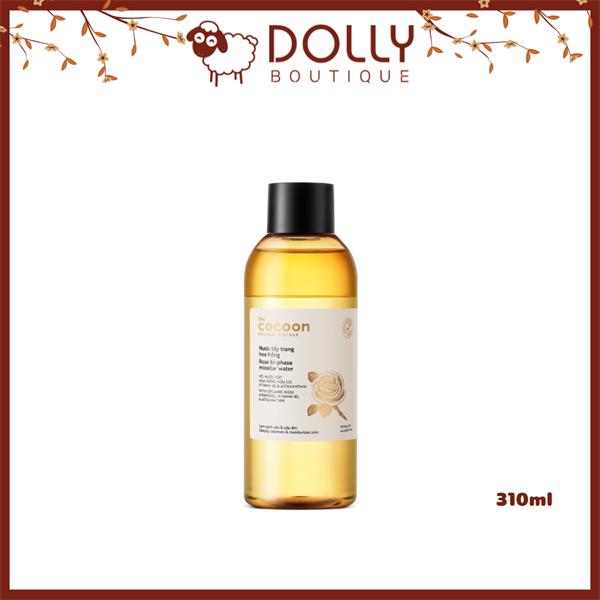 Nước Tẩy Trang Cocoon Rose Bi-Phase Micellar Water 310ml