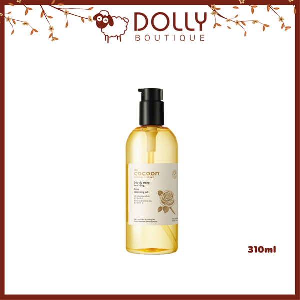 Dầu Tẩy Trang Cocoon Rose Cleansing Oil 310ml