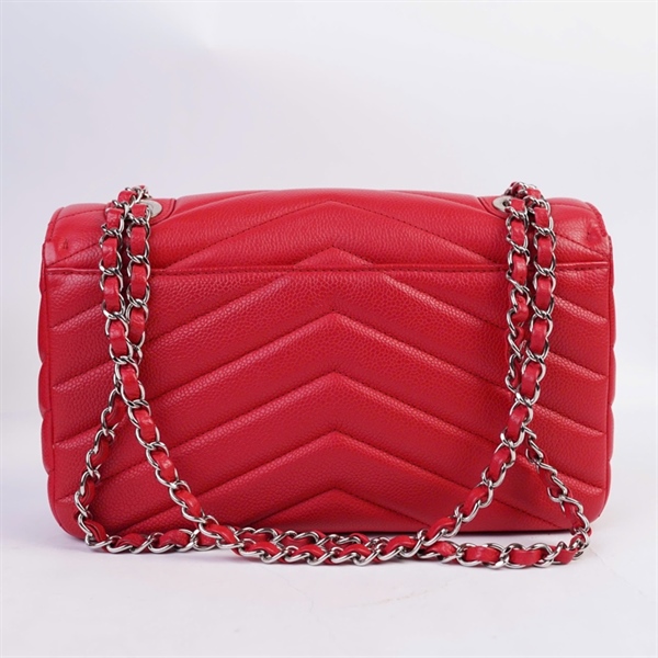 Túi Chanel đeo chéo đỏ (23720177) sz26 (HN) KG+