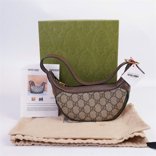 Túi GG Ophidia xám sz20 +