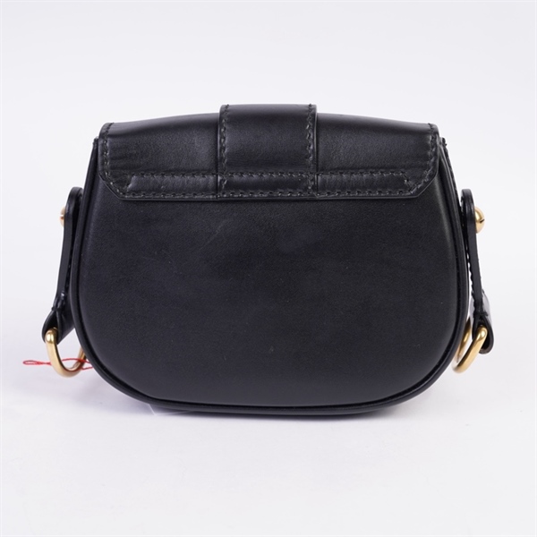 Túi Dior Saddle D-Fence đen sz18 KG+