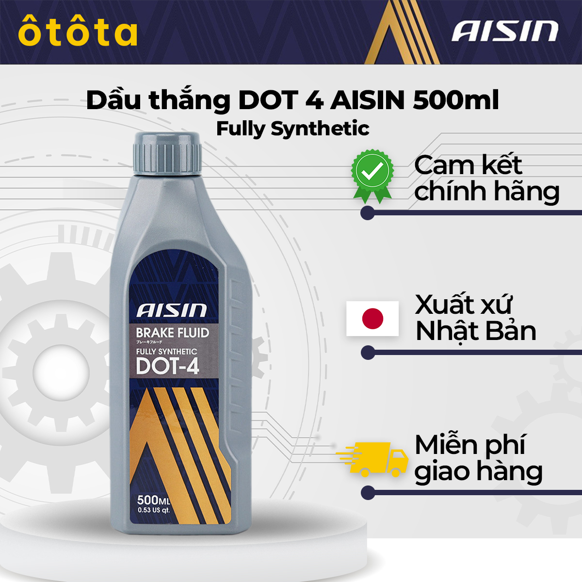 Dầu thắng DOT 4 500ml