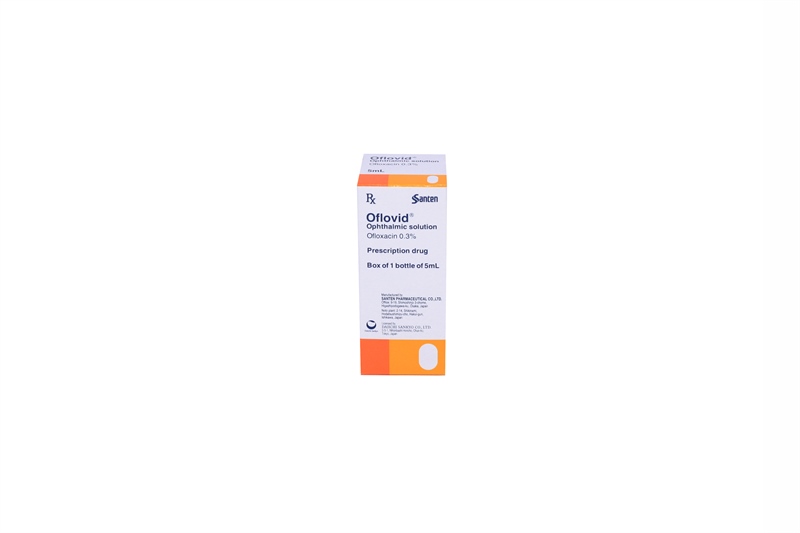 Oflovid ofloxacin 0.3% santen (c/5ml)